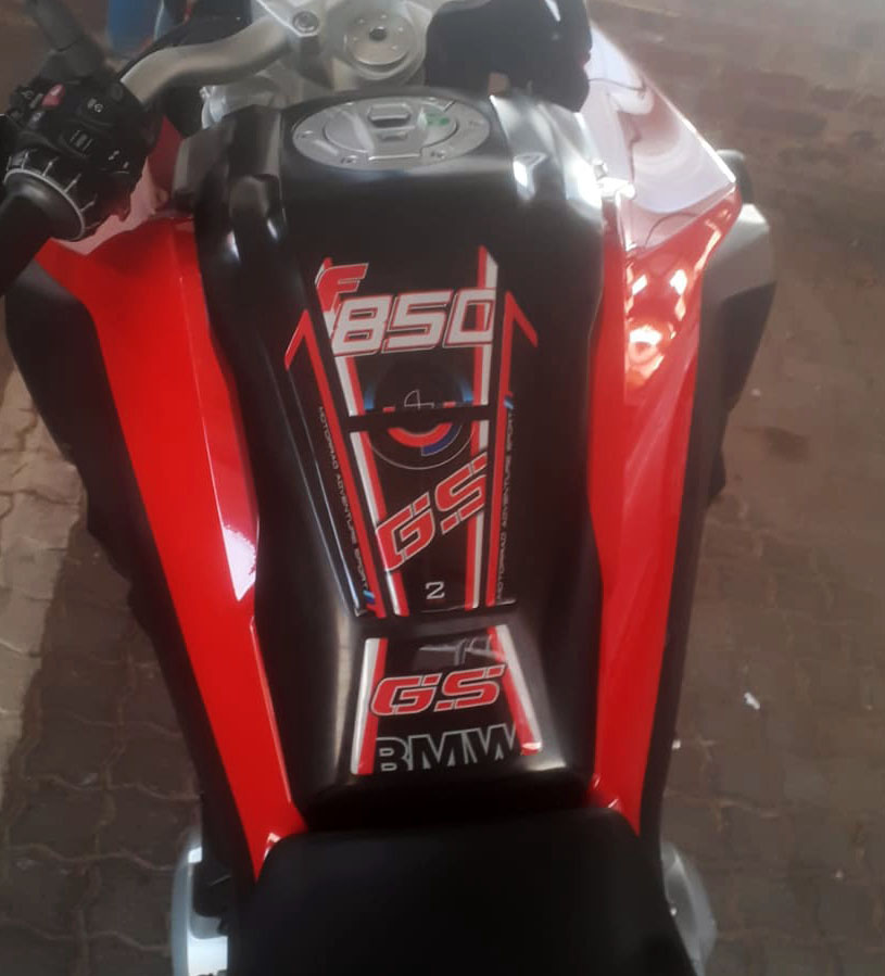 Motorbike Tank Pad