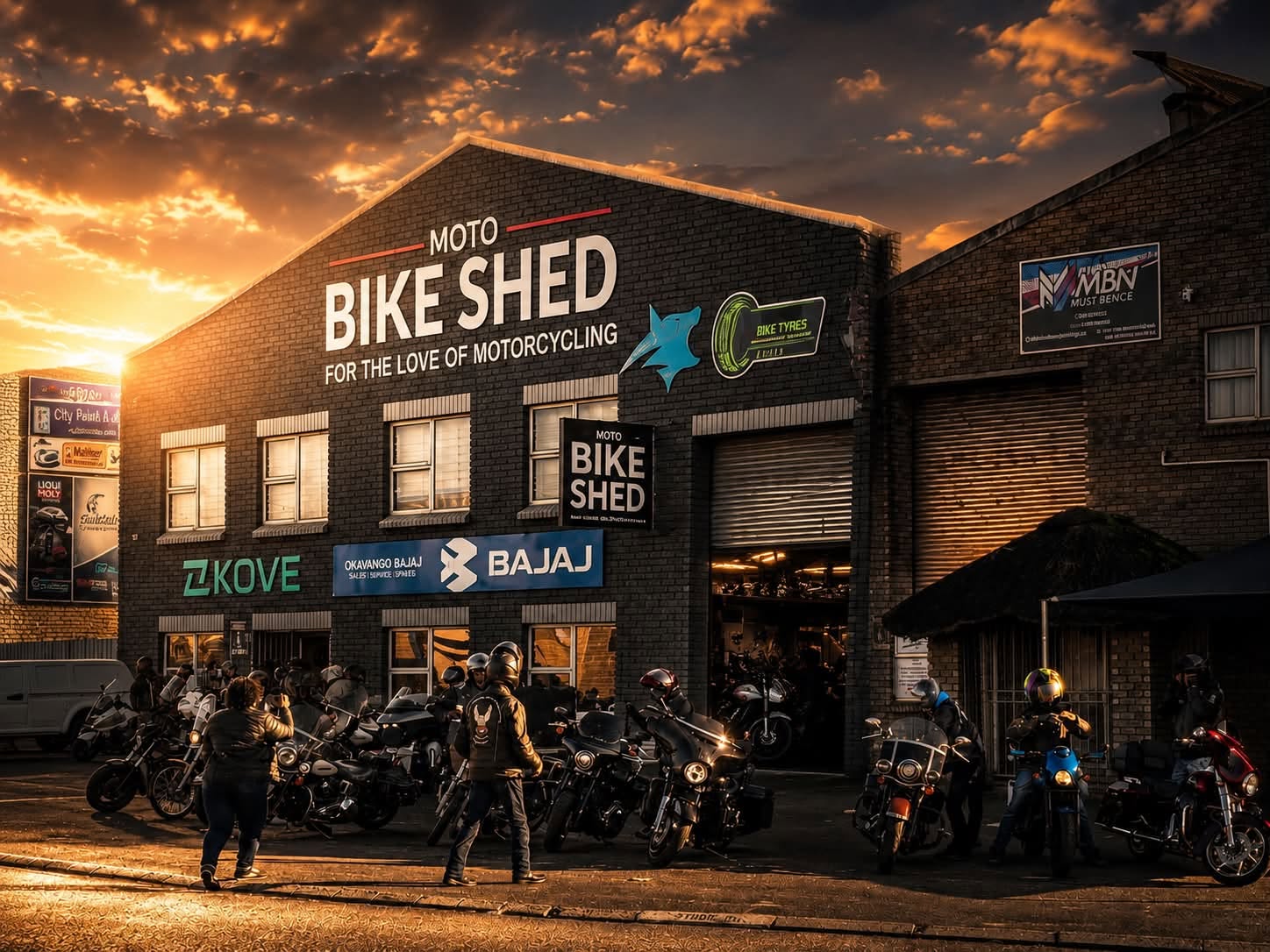 Moto Bike Shed