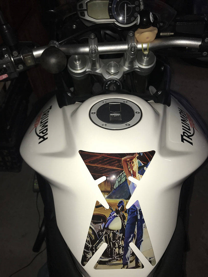 Custom Machines tank pad