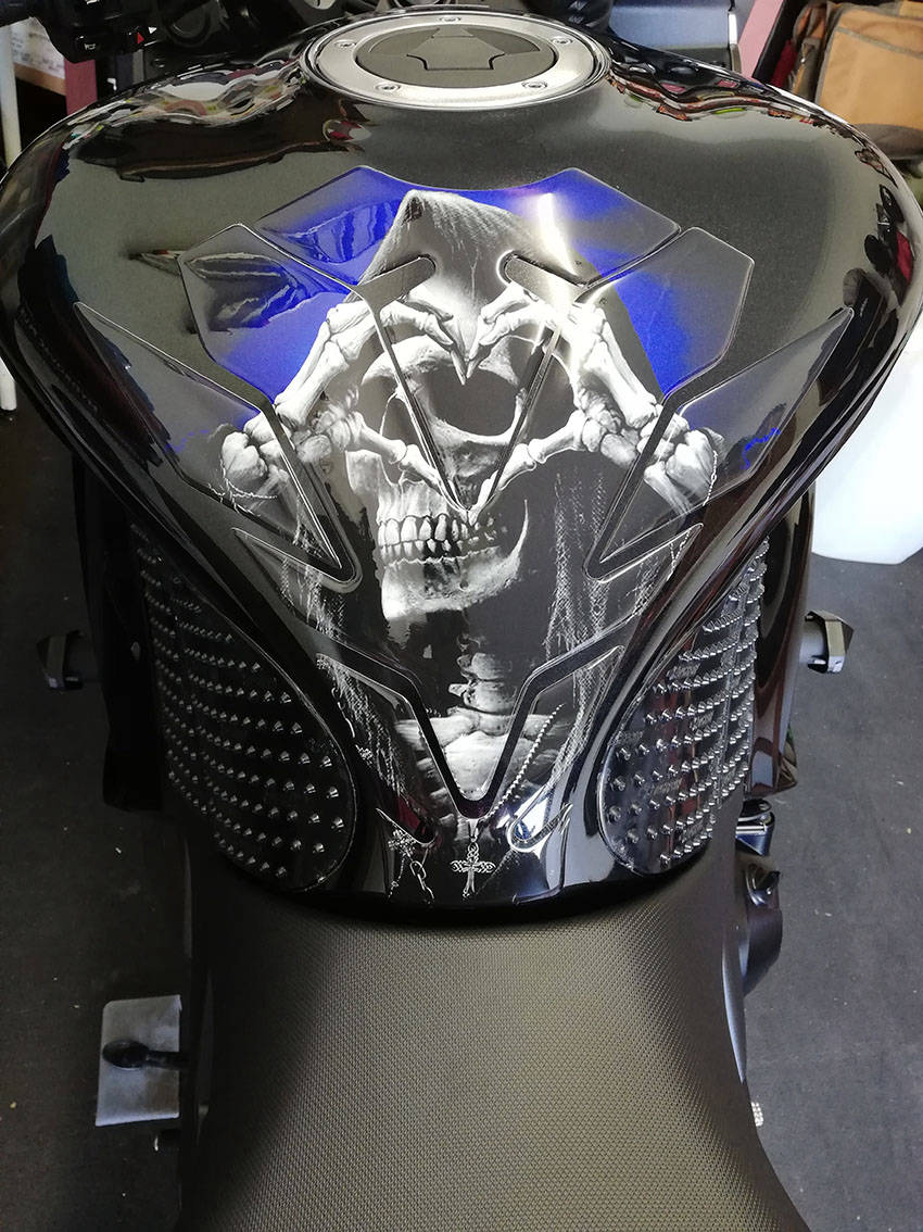 Custom Machines tank pad