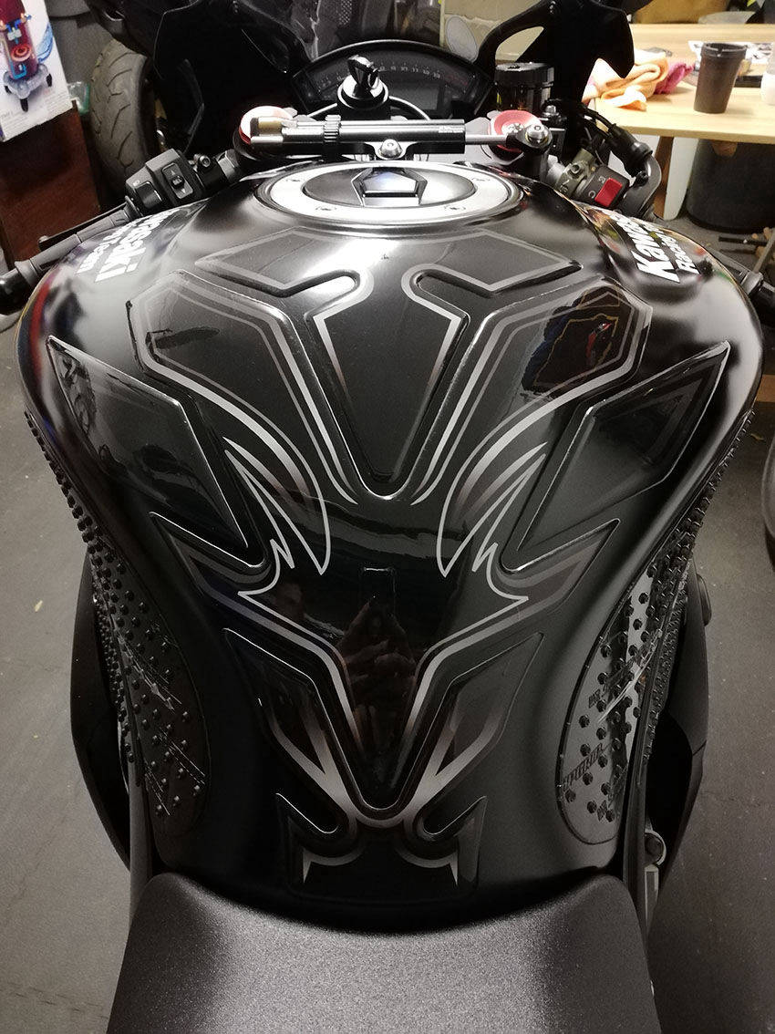 MOTOR BIKE TANK PAD