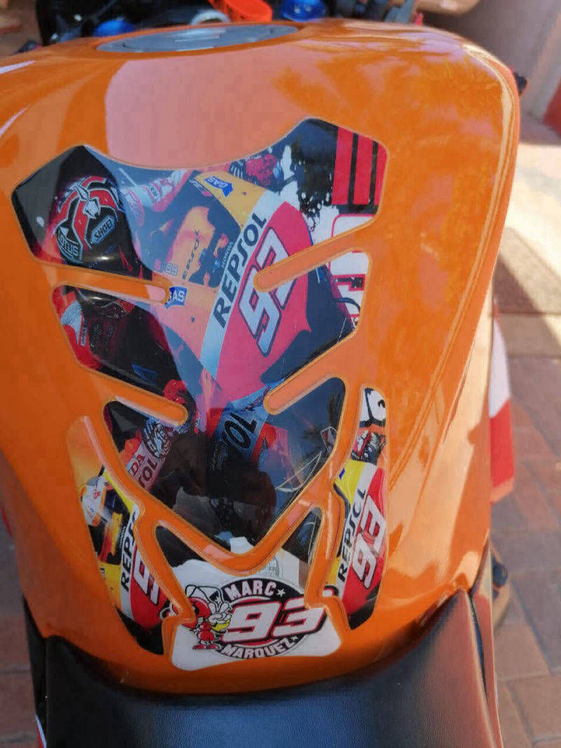 MOTOR BIKE TANK PAD