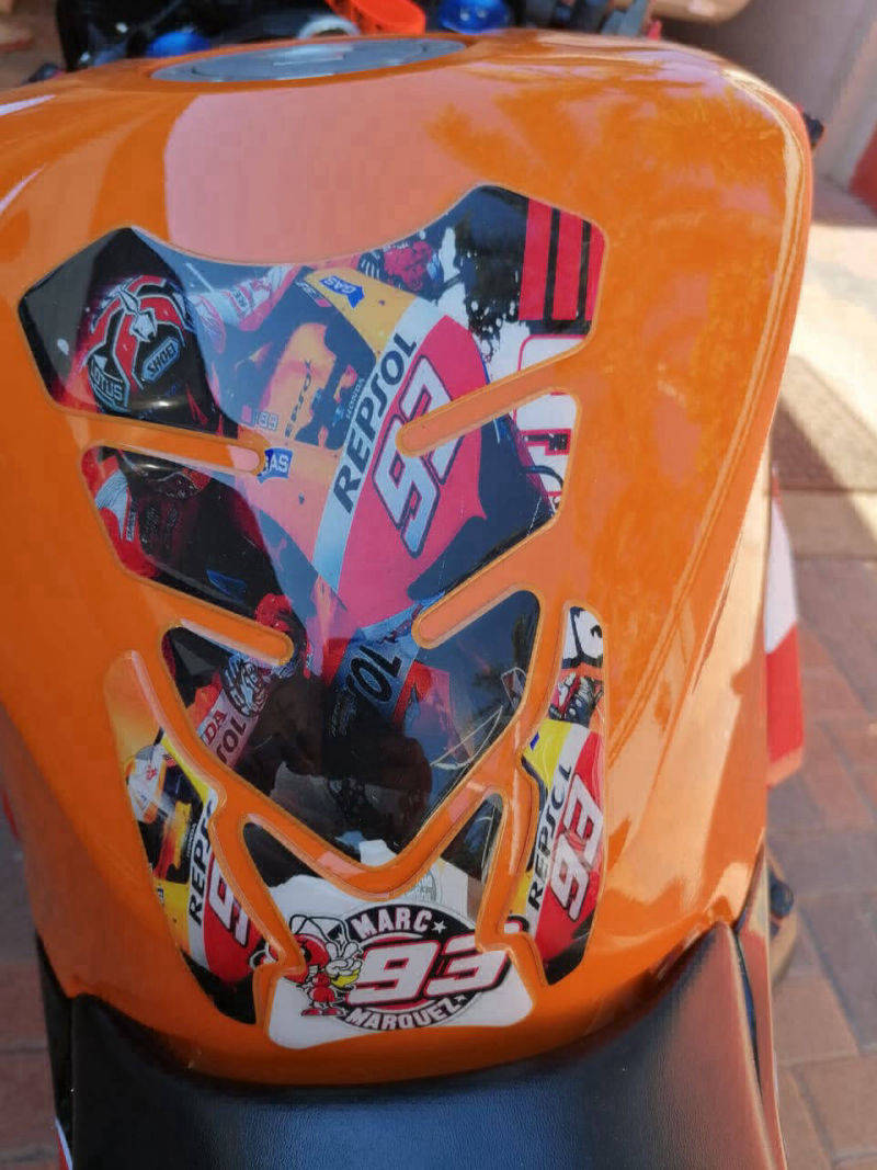 MOTOR BIKE TANK PAD