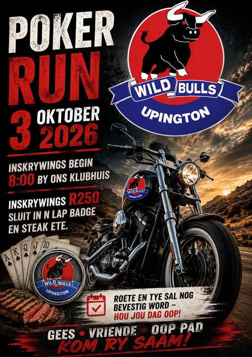 Poker Run Wild Bulls Upington